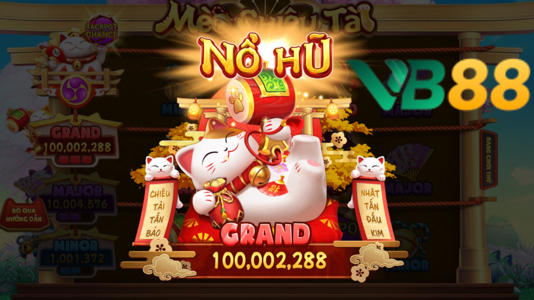 Tổng quan về game nổ hũ VB88